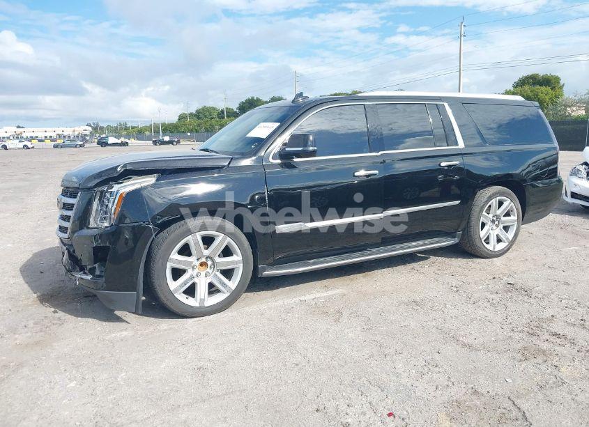 Photo 2 of 2015 Cadillac Escalade ESV LUXURY (VIN 1GYS3SKJ8FR721022)