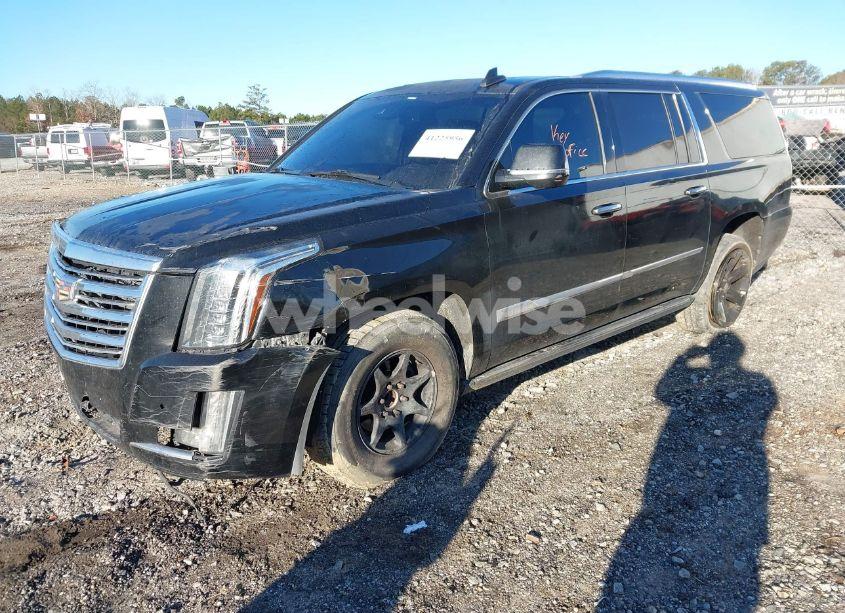 Photo 2 of 2015 Cadillac Escalade ESV PLATINUM (VIN 1GYS3UKJXFR656556)