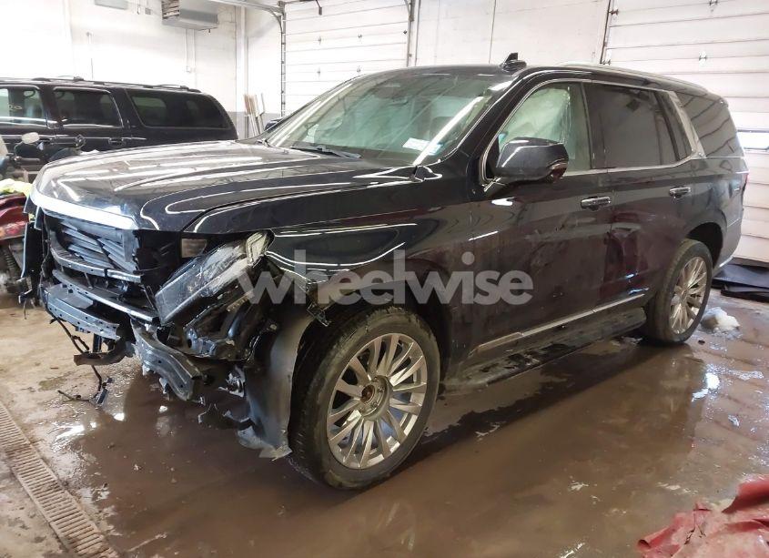 Photo 2 of 2022 Cadillac Escalade 4WD LUXURY (VIN 1GYS4AKL7NR103682)