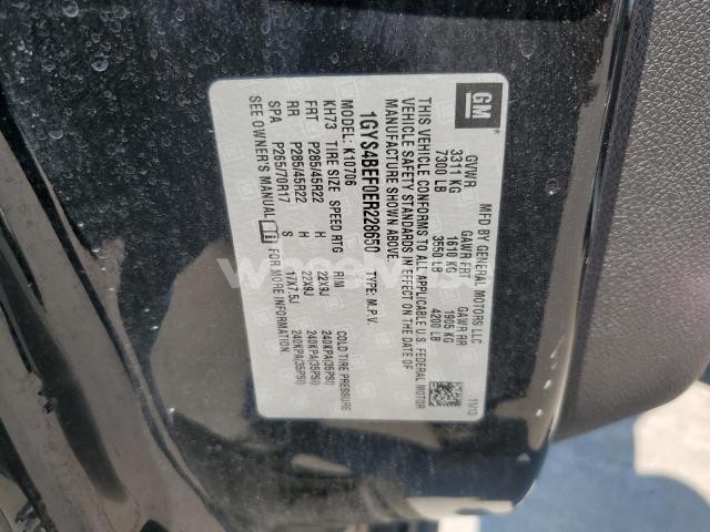 Photo 4 of 2014 CADILLAC ESCALADE LUXURY (VIN 1GYS4BEF0ER228650)