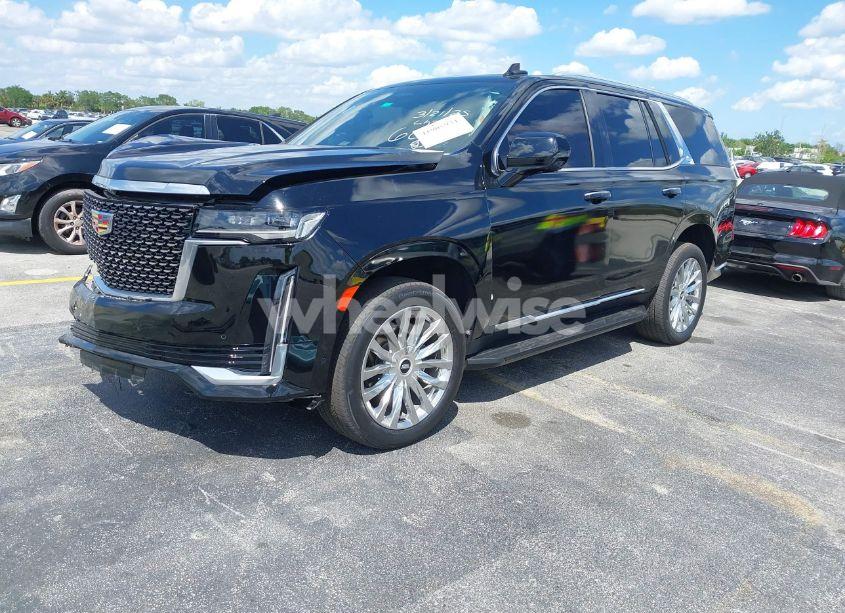 Photo 2 of 2023 Cadillac Escalade 4WD PREMIUM LUXURY (VIN 1GYS4BKL4PR236070)