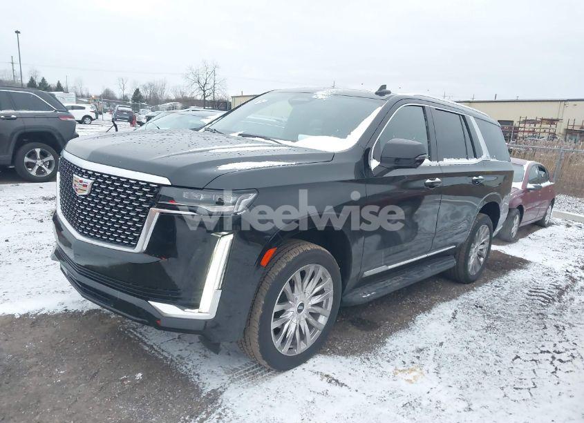 Photo 2 of 2023 Cadillac Escalade 4WD PREMIUM LUXURY (VIN 1GYS4BKL9PR157980)