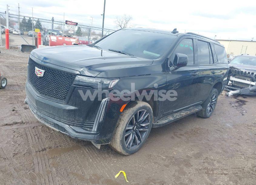 Photo 2 of 2023 Cadillac Escalade 4WD SPORT (VIN 1GYS4EKL4PR215611)
