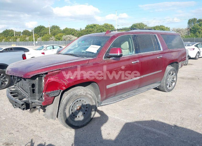 Photo 2 of 2020 Cadillac Escalade ESV 4WD PREMIUM LUXURY (VIN 1GYS4JKJ3LR270147)