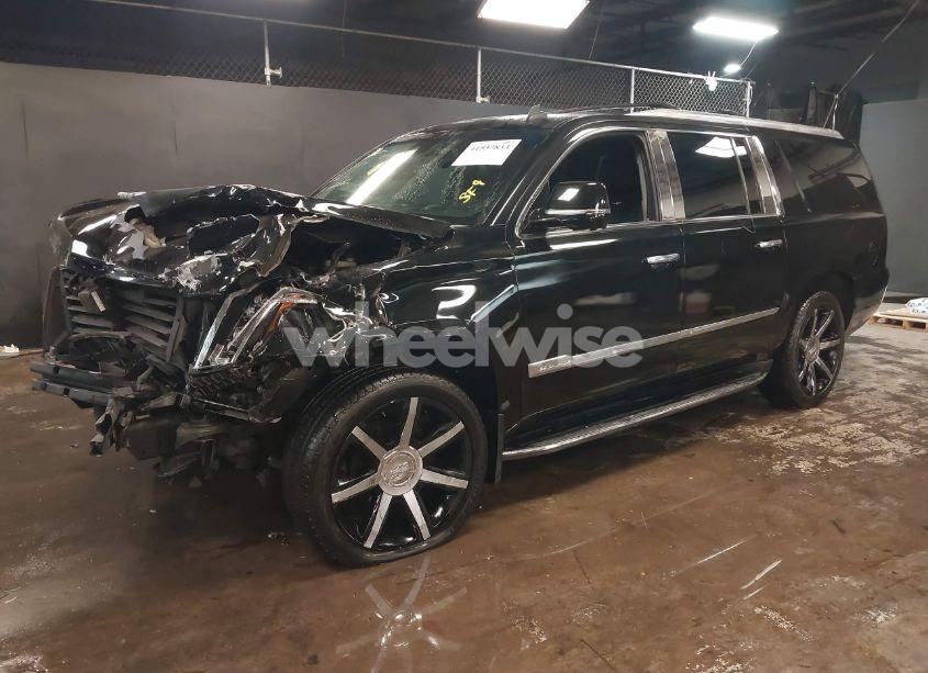 Photo 2 of 2015 Cadillac Escalade ESV PREMIUM (VIN 1GYS4JKJ9FR274868)