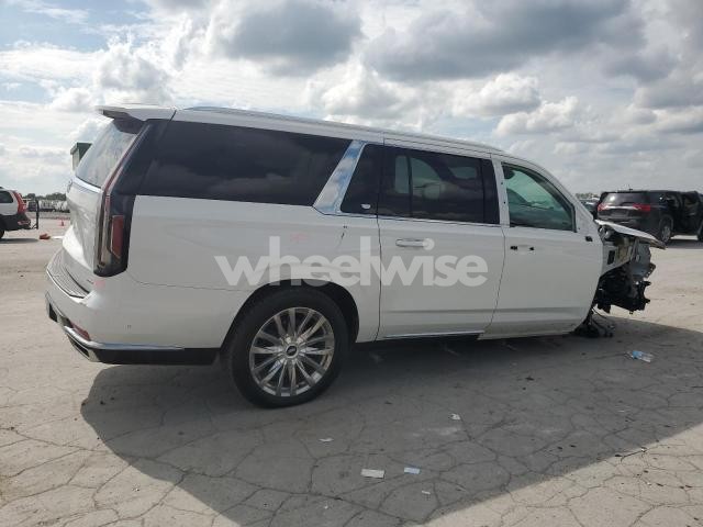 Photo 4 of 2021 CADILLAC ESCALADE ESV PREMIUM LUXURY (VIN 1GYS4KKLXMR340994)