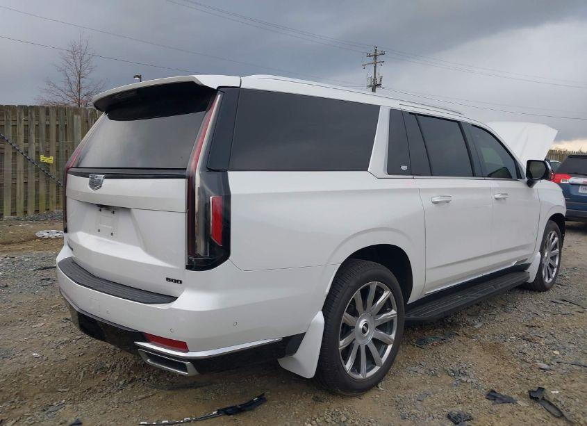 Photo 4 of 2021 Cadillac Escalade ESV 4WD PREMIUM LUXURY PLATINUM (VIN 1GYS4MKL0MR473520)