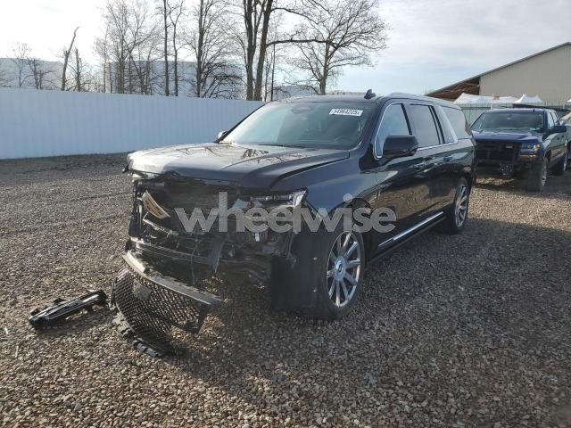 Photo 13 of 2021 CADILLAC ESCALADE ESV PREMIUM LUXURY PLATINUM (VIN 1GYS4MKLXMR343647)