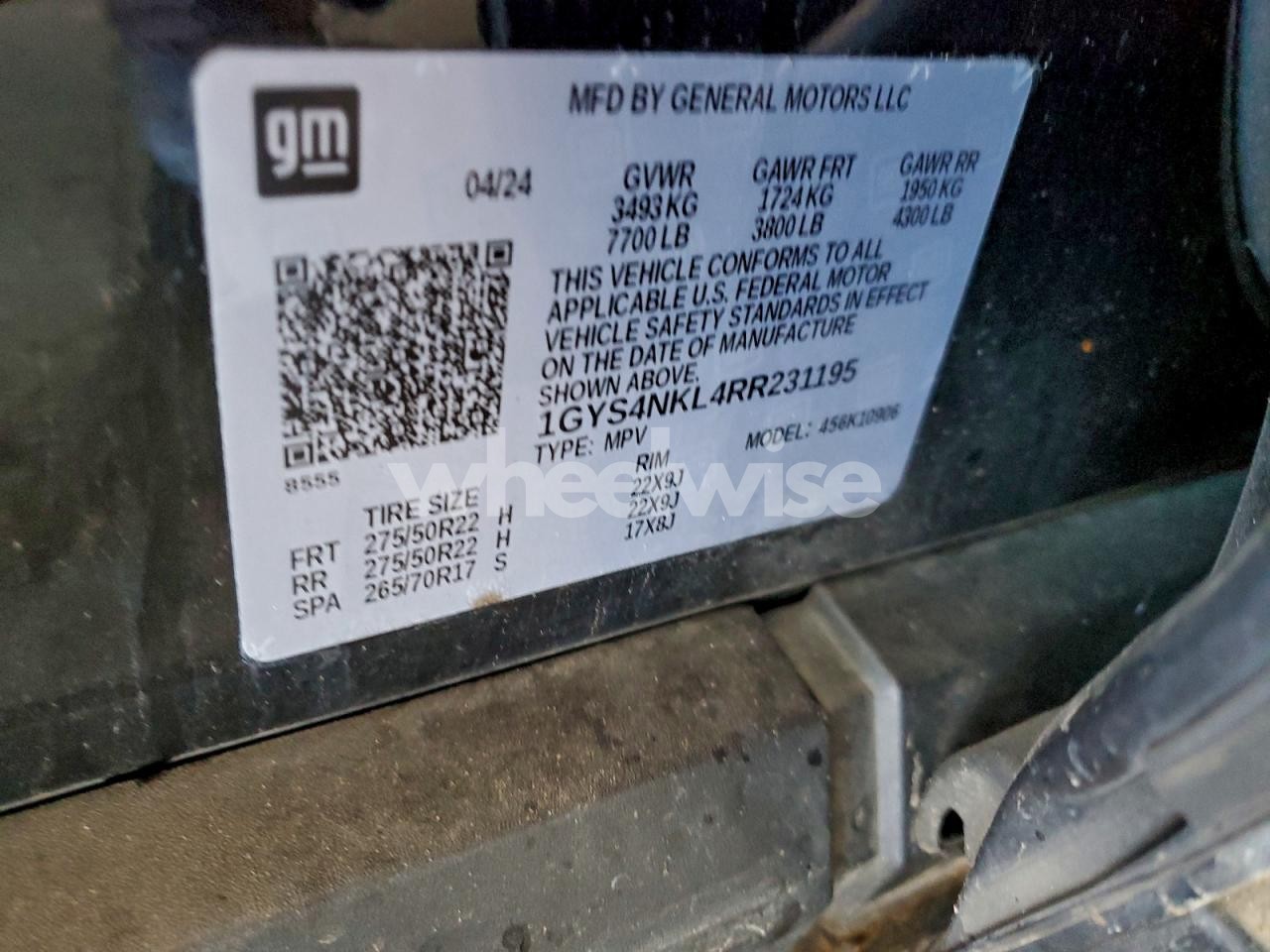 Photo 14 of 2024 CADILLAC ESCALADE ESV SPORT (VIN 1GYS4NKL4RR231195)