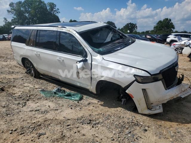 Photo 4 of 2021 CADILLAC ESCALADE ESV SPORT (VIN 1GYS4PKL2MR303029)