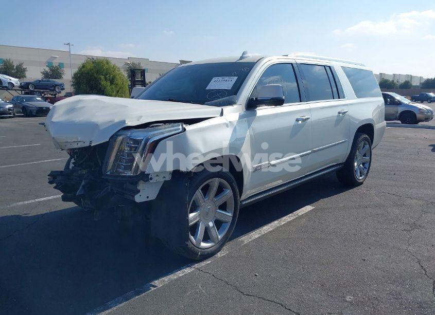 Photo 2 of 2015 Cadillac Escalade ESV PREMIUM (VIN 1GYS4TKJ5FR706867)