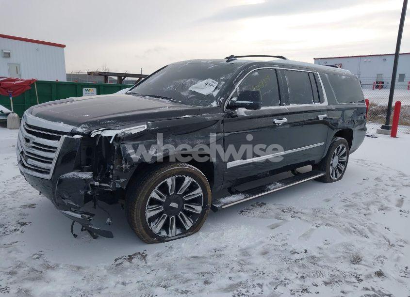 Photo 2 of 2015 Cadillac Escalade ESV PLATINUM (VIN 1GYS4UKJ0FR746571)