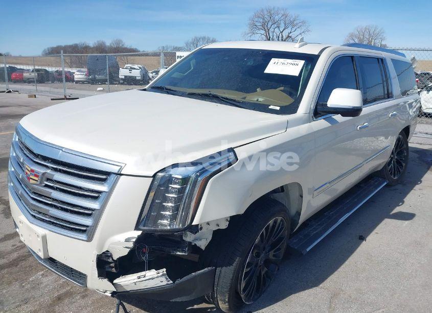 Photo 2 of 2015 Cadillac Escalade ESV PLATINUM (VIN 1GYS4UKJ1FR734591)