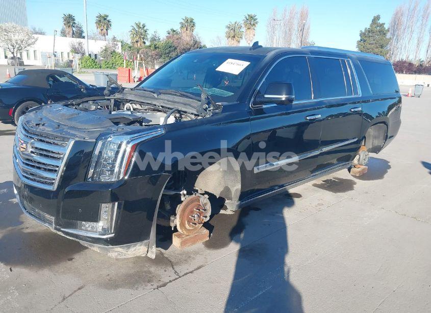 Photo 2 of 2015 Cadillac Escalade ESV PLATINUM (VIN 1GYS4UKJ3FR743194)