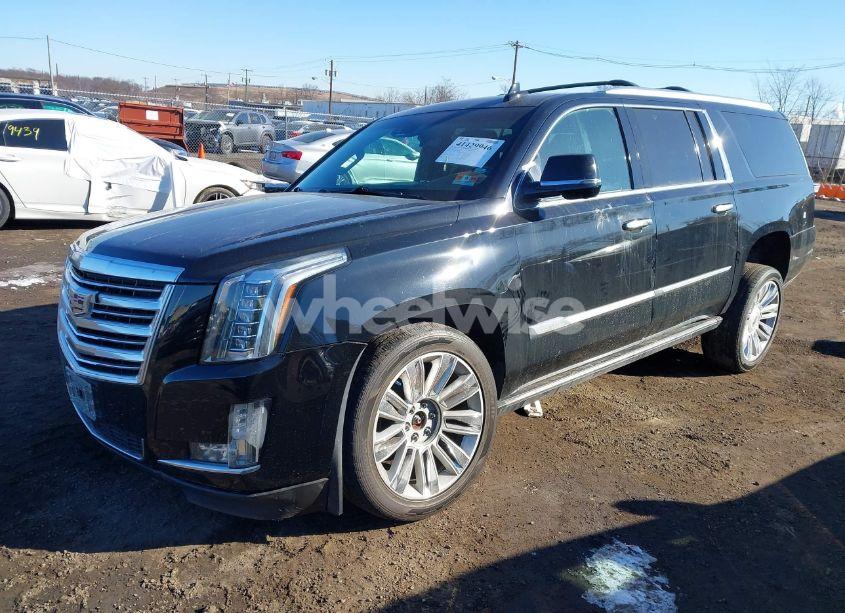 Photo 2 of 2015 Cadillac Escalade ESV PLATINUM (VIN 1GYS4UKJ4FR732544)