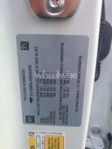 Photo 10 of 2025 CADILLAC ESCALADE ESV SPORT PLATINUM (VIN 1GYS9RRLXSR321956)