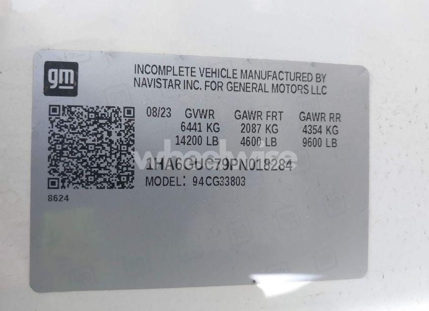 Photo 8 of 2023 Chevrolet Express CUTAWAY 4500 VAN (VIN 1HA6GUC79PN018284)