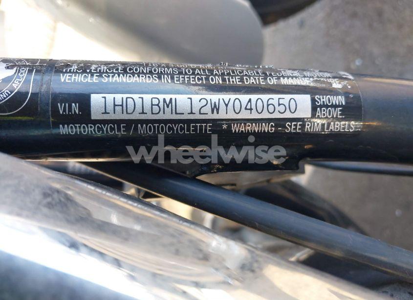Photo 10 of 1998 Harley-davidson Flstf N/A (VIN 1HD1BML12WY040650)