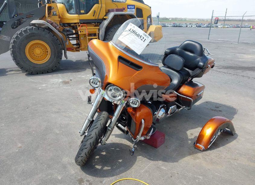 Photo 2 of 2015 Harley-davidson Flhtcu ULTRA CLASSIC ELECTRA GLD (VIN 1HD1FCM17FB651354)