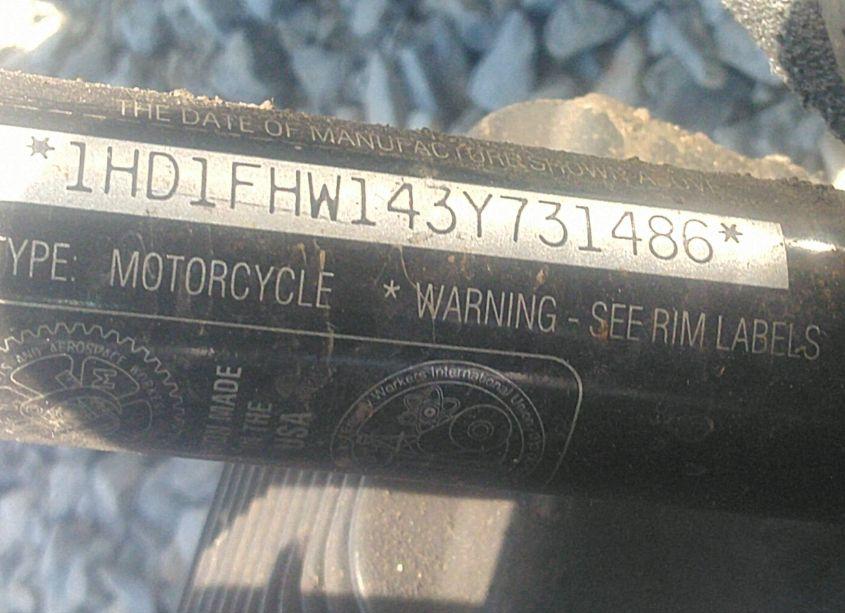 Photo 10 of 2003 Harley-davidson Flhpi (VIN 1HD1FHW143Y731486)