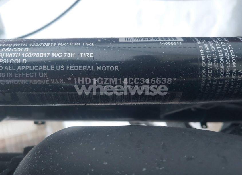 Photo 10 of 2012 Harley-davidson Fld SWITCHBACK (VIN 1HD1GZM14CC316638)