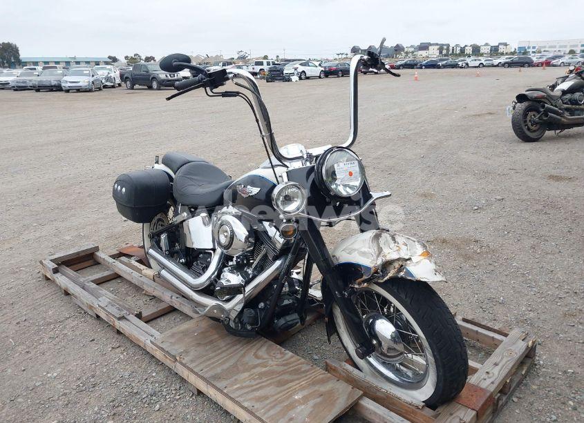 2012 Harley-davidson Flstn SOFTAIL DELUXE (VIN 1HD1JDV18CB011457) main photo