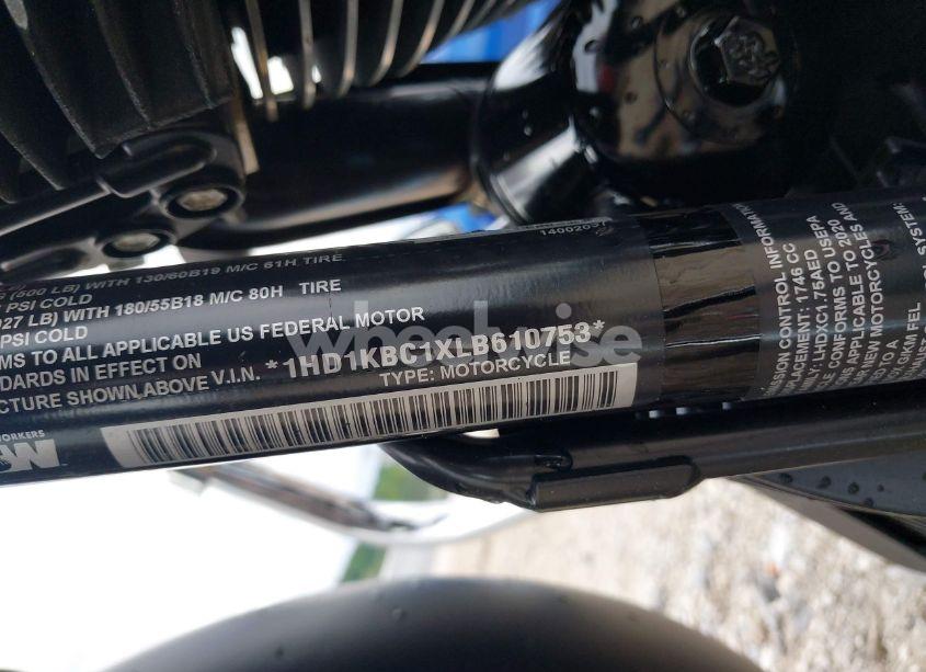 Photo 10 of 2020 Harley-davidson Flhx (VIN 1HD1KBC1XLB610753)