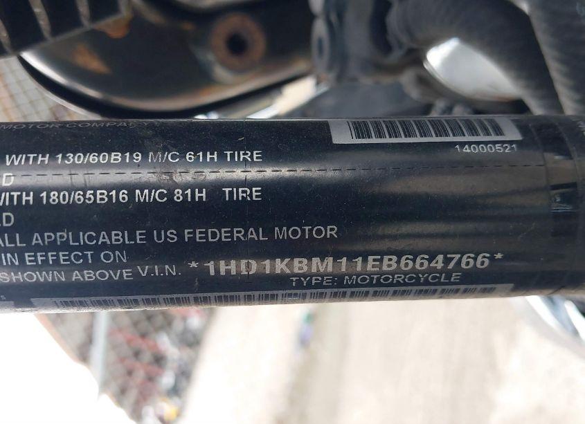 Photo 10 of 2014 Harley-davidson Flhx STREET GLIDE (VIN 1HD1KBM11EB664766)