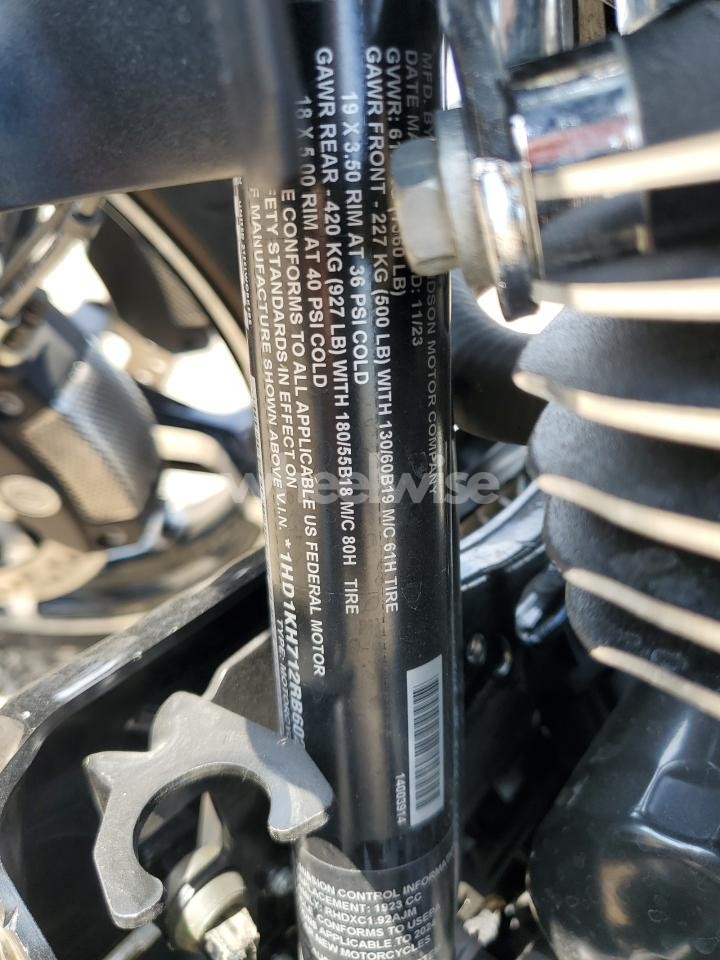 Photo 10 of 2024 HARLEY-DAVIDSON FLTRX (VIN 1HD1KH712RB602412)