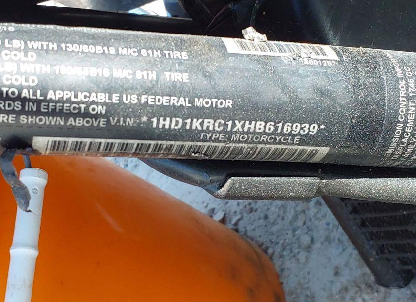 Photo 10 of 2017 Harley-davidson Flhxs STREET GLIDE SPECIAL (VIN 1HD1KRC1XHB616939)