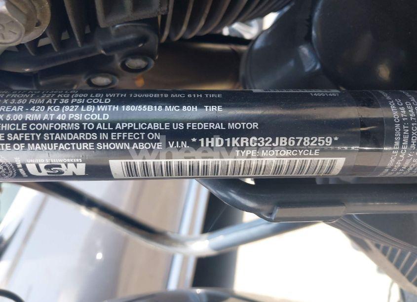 Photo 10 of 2018 Harley-davidson Flhxs STREET GLIDE SPECIAL (VIN 1HD1KRC32JB678259)