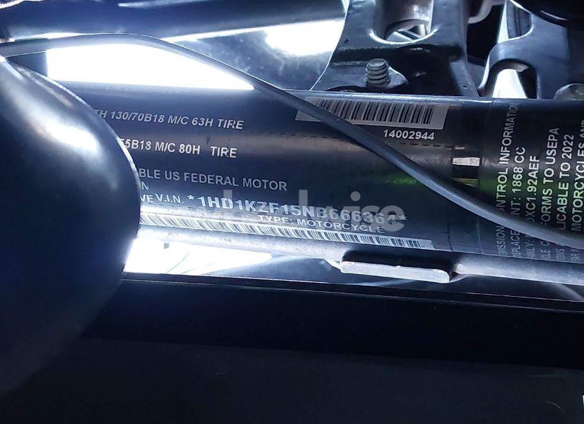 Photo 10 of 2022 Harley-davidson Fltrk (VIN 1HD1KZF15NB666364)