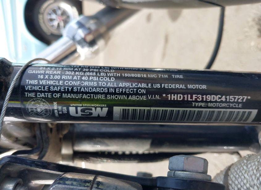 Photo 10 of 2013 Harley-davidson Xl1200 V (VIN 1HD1LF319DC415727)