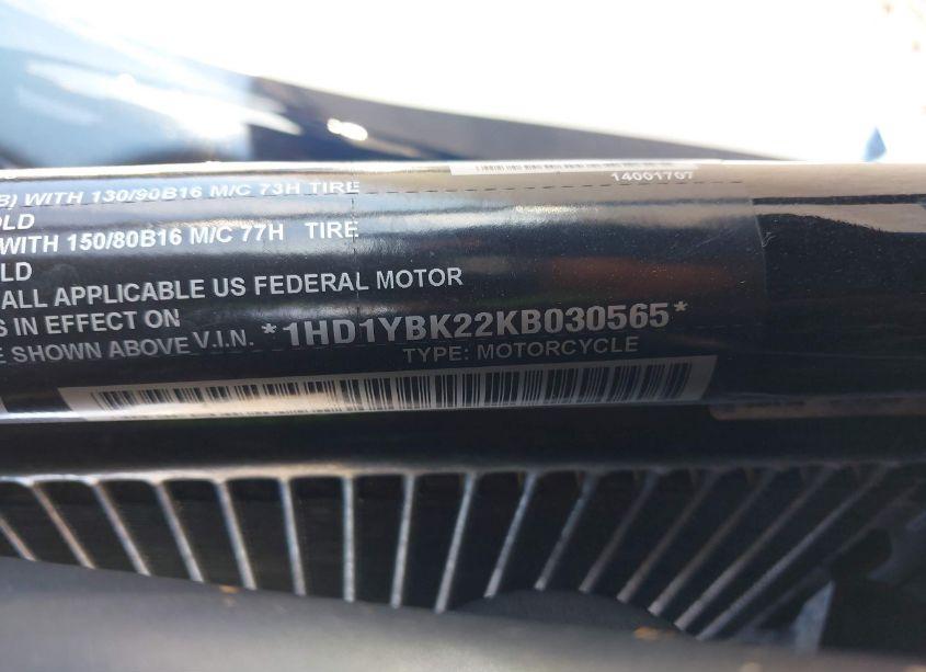 Photo 10 of 2019 Harley-davidson Flhcs (VIN 1HD1YBK22KB030565)