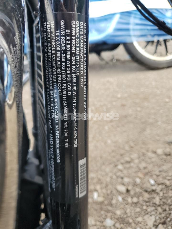 Photo 9 of 2023 HARLEY-DAVIDSON FXBR (VIN 1HD1YEZ19PB020136)