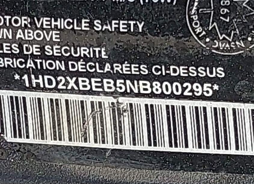 Photo 10 of 2022 Livewire Lw1 (VIN 1HD2XBEB5NB800295)