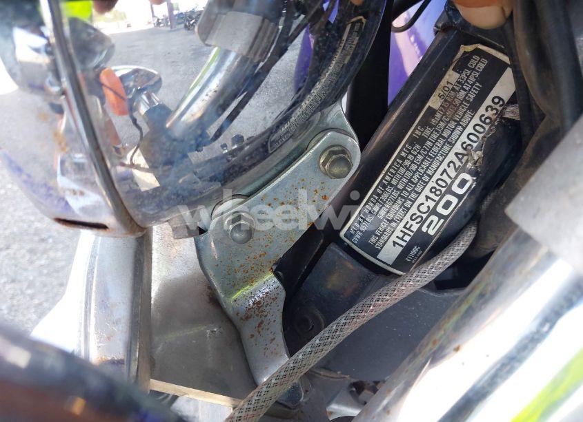 Photo 10 of 2002 Honda Vt1100 C (VIN 1HFSC18072A600639)