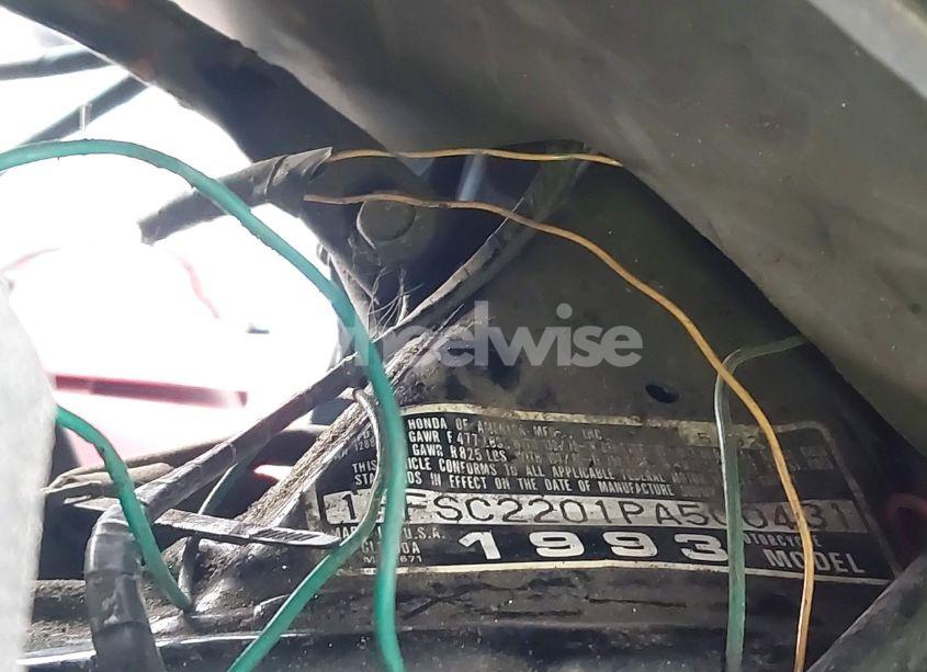 Photo 10 of 1993 Honda Gl1500 A (VIN 1HFSC2201PA500431)