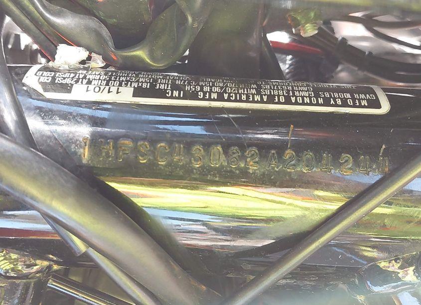 Photo 10 of 2002 Honda Vt1100 C2 (VIN 1HFSC43082A204244)