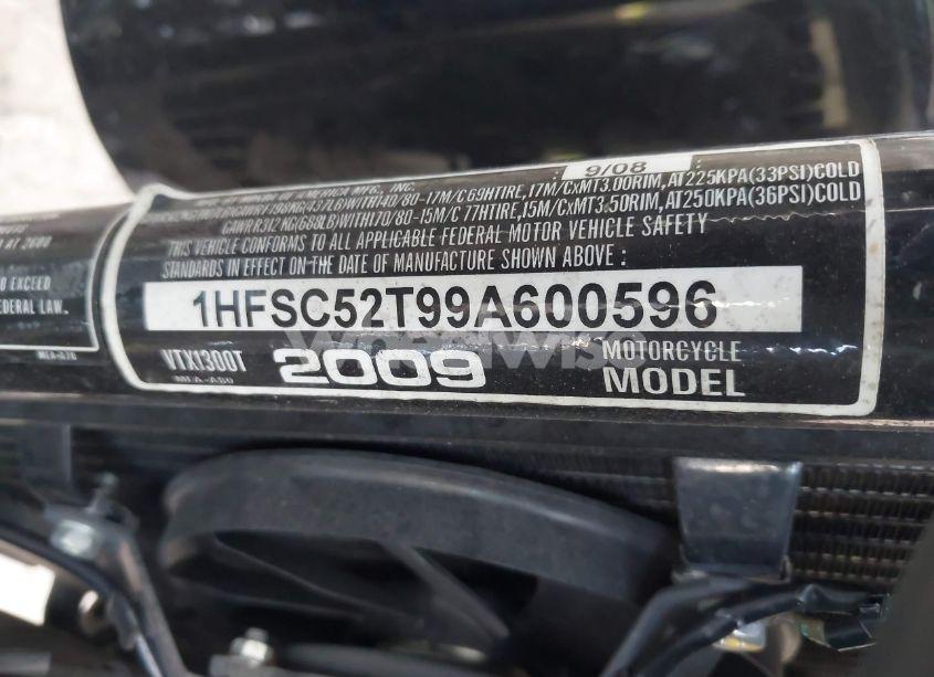 Photo 10 of 2009 Honda Vtx1300 T (VIN 1HFSC52T99A600596)