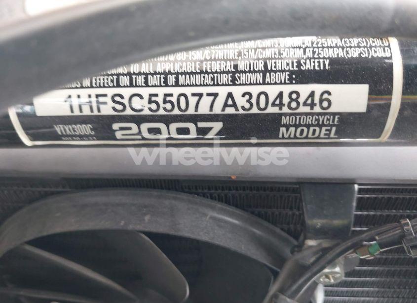 Photo 10 of 2007 Honda Vtx1300 C (VIN 1HFSC55077A304846)