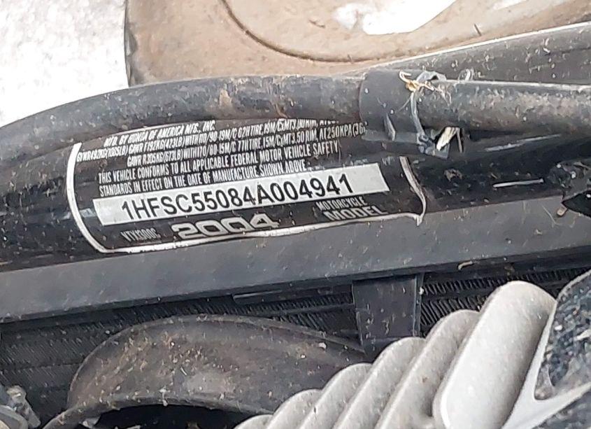 Photo 10 of 2004 Honda Vtx1300 C (VIN 1HFSC55084A004941)