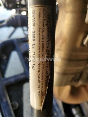 Photo 6 of 2020 HONDA SXS1000 S4 (VIN 1HFVE06A0L4001191)