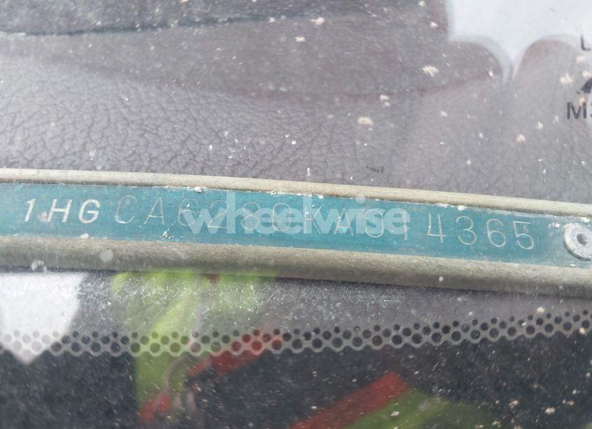 Photo 13 of 1989 Honda Accord LXI (VIN 1HGCA6280KA014365)