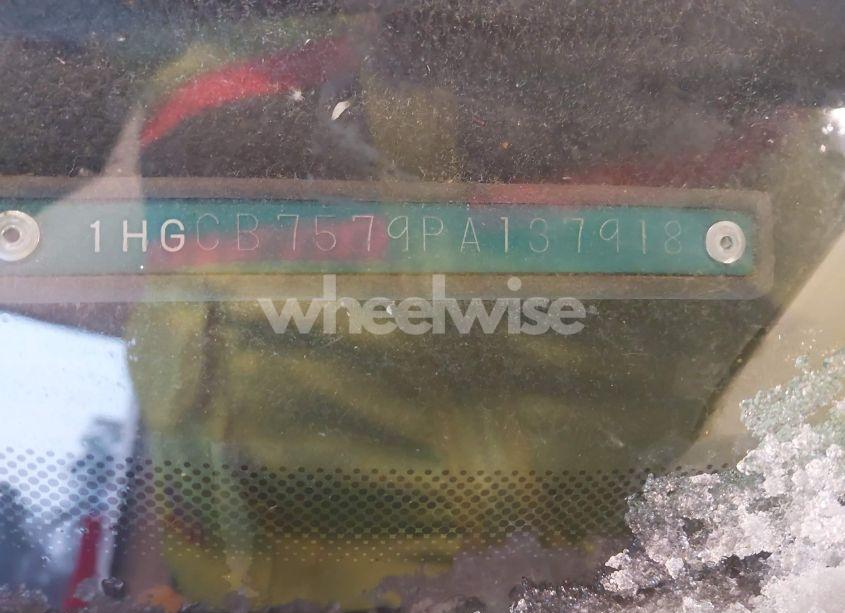 Photo 9 of 1993 Honda Accord EX (VIN 1HGCB7579PA137918)