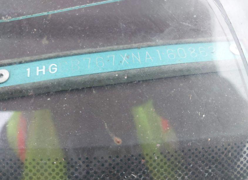 Photo 9 of 1992 Honda Accord EX (VIN 1HGCB767XNA160863)