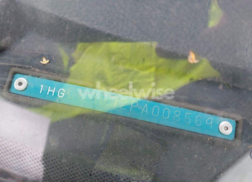 Photo 9 of 1993 Honda Accord EX (VIN 1HGCB9872PA008569)