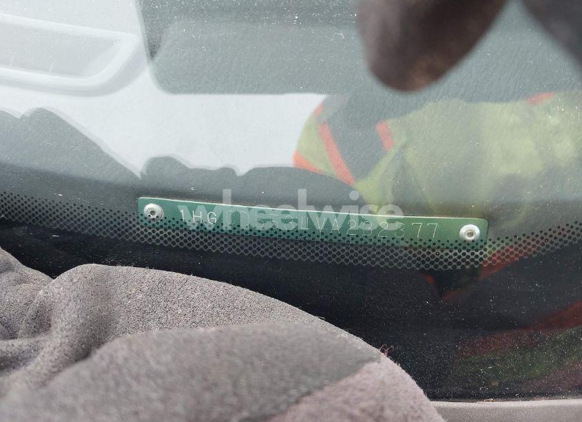 Photo 9 of 1997 Honda Accord LX (VIN 1HGCD5534VA232377)