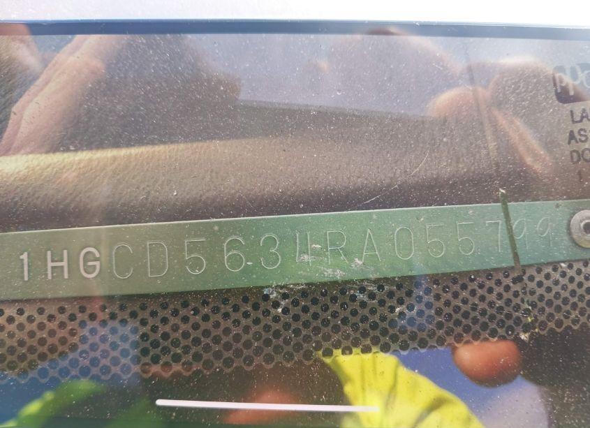 Photo 9 of 1994 Honda Accord LX/EX (VIN 1HGCD5634RA055799)