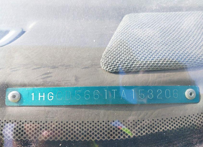 Photo 9 of 1996 Honda Accord EX (VIN 1HGCD5661TA153206)